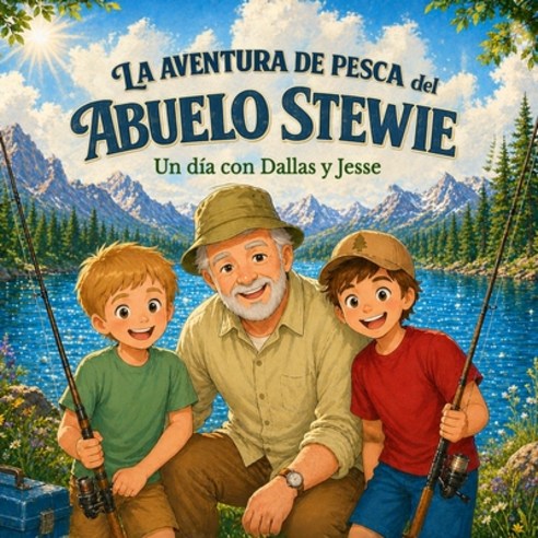 (영문도서)La aventura de pesca del abuelo Stewie Un día con Dallas y Jesse Paperback, Spines, English, 9798900026664