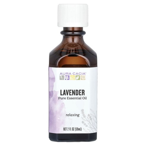 아우라카시아 순수 에센셜 오일 라벤더 59ml(2fl oz) 59ml, ... 솔직 후기 | 실사용자 리뷰 분석 - 상품 이미지 1