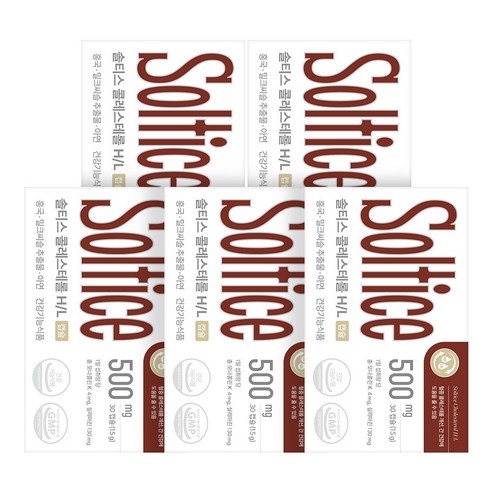 솔티스 콜레스테롤 HDL LDL, 30정, 5개