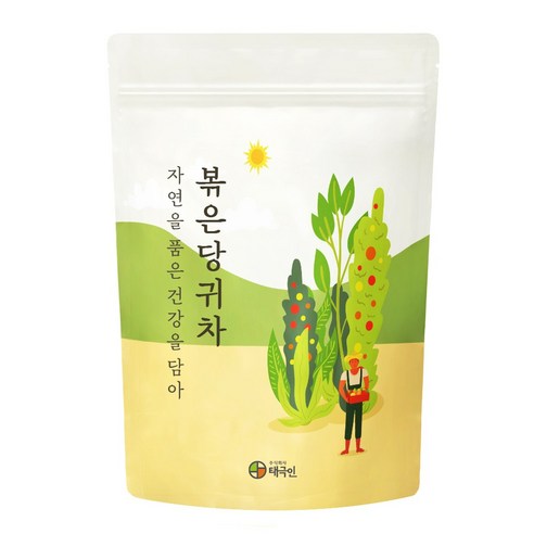 자연닮음 국산 볶은 당귀차 티백 1g x 100개입 생분해성원단 삼각티백, 1개