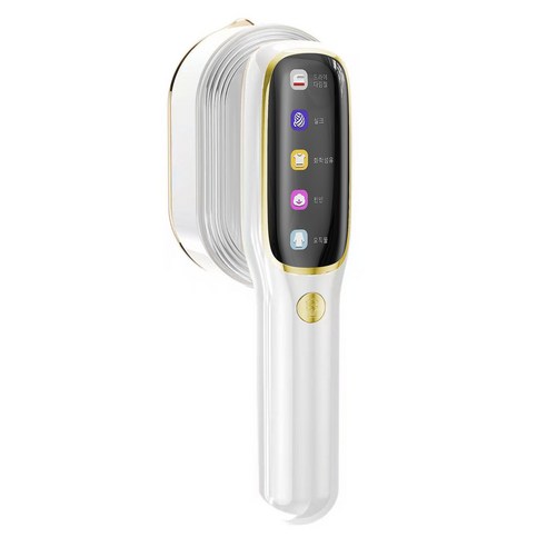 Richmagic 핸디형 다용도 다리미 디지털 LED 5가지 모델 드라이겸 스팀식 다리미, 회이트
