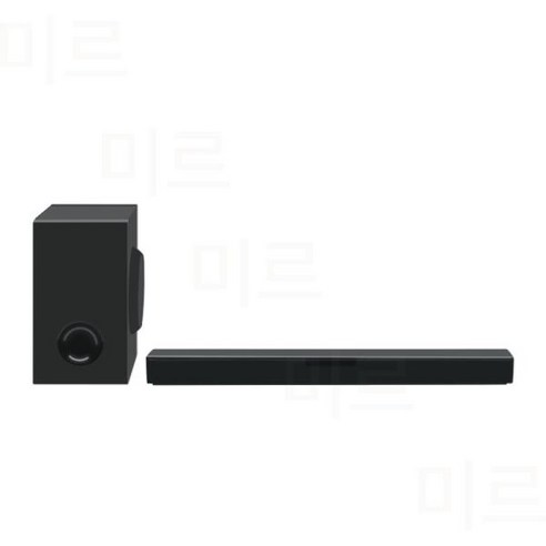 LG전자 SQC1 무선 서브우퍼 + 사운드바, 블랙