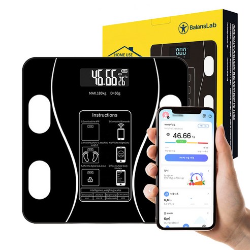밸런스랩 스마트 체지방 체중계 이미지 2
