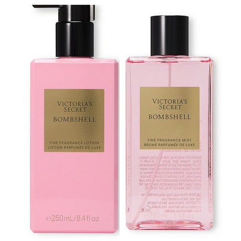 [ VICTORIAS SECRET 미국직배송 ] 빅토리아시크릿 밤쉘 바디로션 바디미스트 세트 BODY LITON MIST 250ML SET 이미지 3