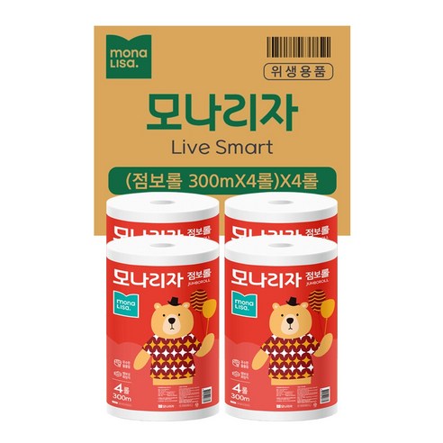 모나리자 점보롤 300m 녹스 1박스 실사용 후기 | 효과 있을까? - 상품 이미지 1