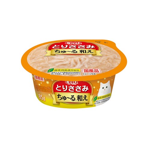 [오늘까까] 이나바 챠오 츄르 컵, 닭가슴살, 85g, 4개