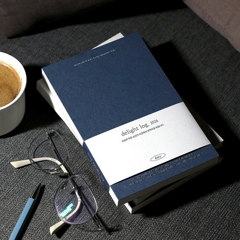 2026 딜라이트로그 기본 와이드 날짜형 먼슬리 위클리 26년 다이어리플래너 무지 직장인 업무용 다꾸 일기장 핸디