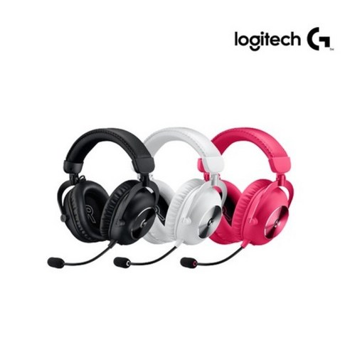 로지텍 G PRO X 2 LIGHTSPEED 게이밍 헤드셋, 블랙