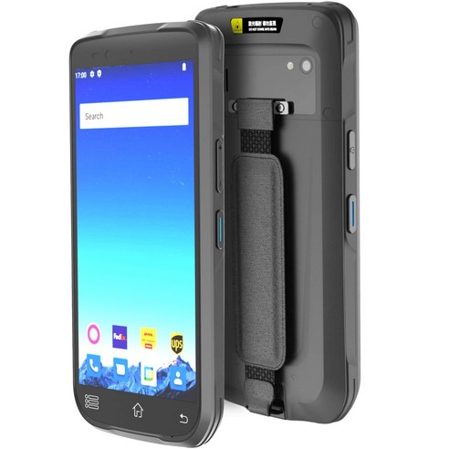 안드로이드 바코드 스캐너 모바일 컴퓨터 1D 2D QR NFC 리더 IP66 4G Wi-Fi 6인치 터치스크린 재고 물류, 단일