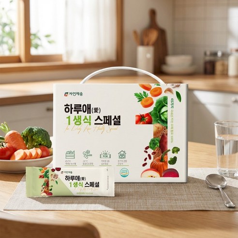 자연채움 하루애 1생식 스페셜 4주분 30g x 28포 840g 이미지 2