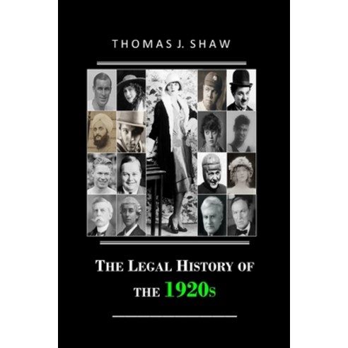 (영문도서)The Legal History of the 1920s Paperback, Independently Published, English, 9798316374151