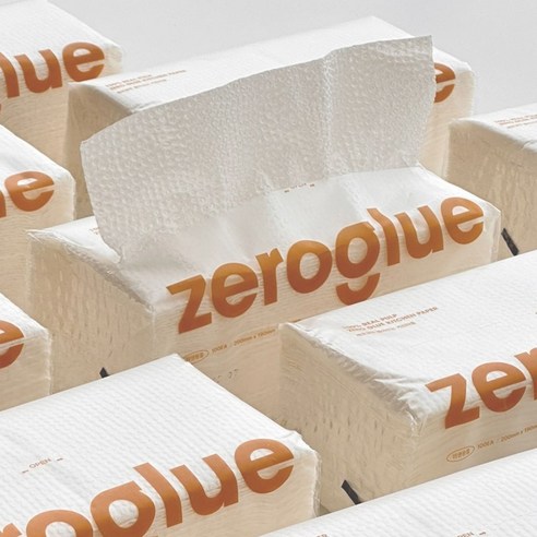 제로글루 천연펄프 뽑아쓰는 키친타올 100매, 10개 실사용 후기 | 효과 있을까? - 상품 이미지 1