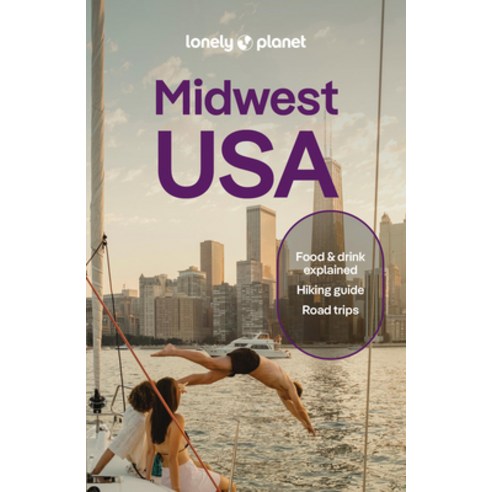 (영문도서)Lonely Planet Midwest USA: Great Lakes to Great Plains Paperback, Lonely Planet, English, 9781837588176