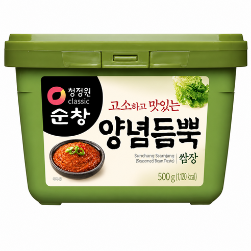 청정원순창 양념듬뿍 쌈장, 500g, 1개