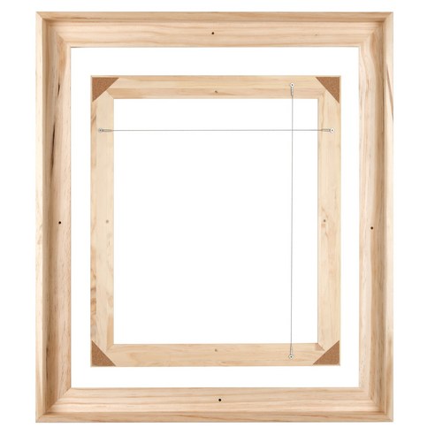 1호-60호 직각원목올림액자 캔버스관액자 우드프레임 F P M S형