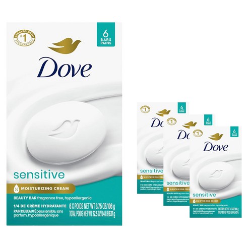 도브 뷰티 바 센서티브, 106g, 24개입