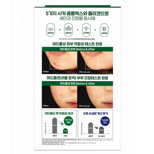 [1+1] 메디필 그린 시카 콜라겐 클리어 젤 클렌저 2.0 기획세트 1... 솔직 후기 | 실사용자 리뷰 분석 - 상품 이미지 2