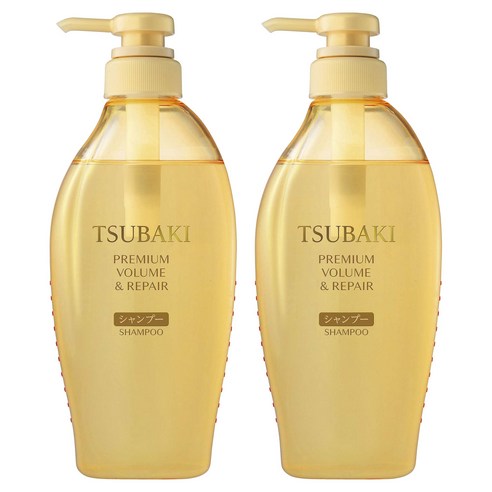 츠바키 프리미엄 볼륨 & 리페어 샴푸, 2개, 450ml