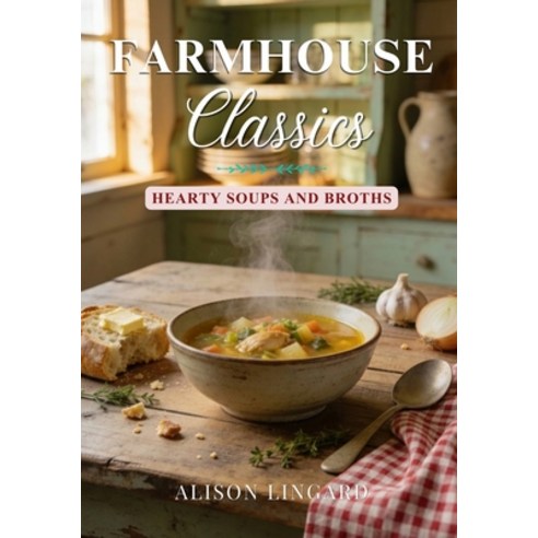 (영문도서)Farmhouse Classics - Hearty Soups and Broths Paperback, Riverbank Books, English, 9781764744560