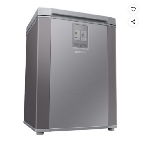 삼성전자 김치플러스 126L 뚜껑형 김치냉장고 방문설치, 리파인드이녹스, RP13C1022S9(방문설치/삼성정품/126L대용량)