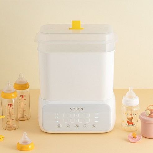 보본 맘마 스테인레스 열탕 젖병소독기 VB-BS800W, 화이트 구매혜택div앞 이미지