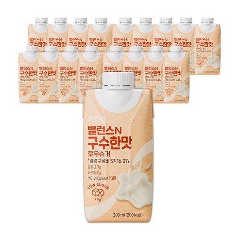 케어웰 밸런스 n 구수한맛 200ml, 18개 솔직 후기 | 실사용자 리뷰 분석 썸네일