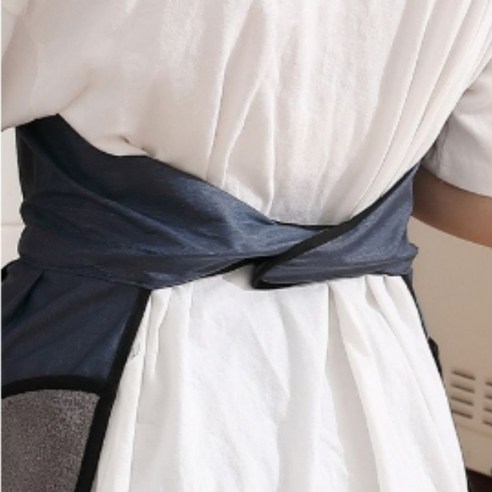 앞치마 끈, 매번 묶고 풀기 번거로우셨죠? 이제 손쉽게 착용해보세요!