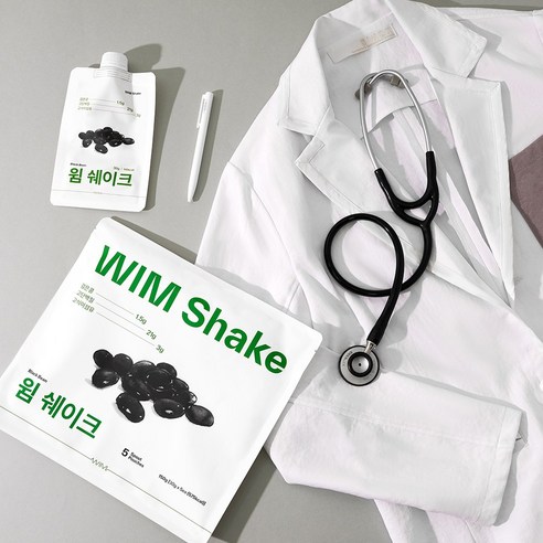 저당 저탄수 고단백 윔쉐이크 검은콩 30g, 5개 이미지 2