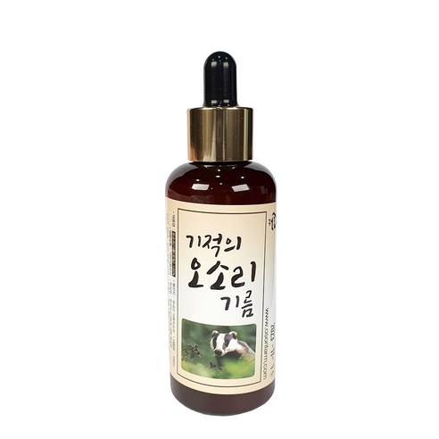 한국오소리농장 / 기적의 오소리기름 / 오일 100ml / 국내산 / 직... 솔직 후기 | 실사용자 리뷰 분석 - 상품 이미지 1