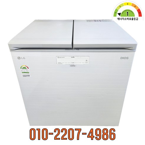 디오스 중고김치냉장고 뚜껑형 219L K223AW11E, 화이트