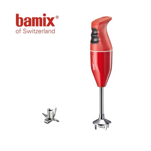 [공식수입원/정품AS] 실팬 바믹스 bamix EO140 Classic 화이트/레드 업소용 핸드블렌더 제과제빵 카페 공방, EO140(레드)