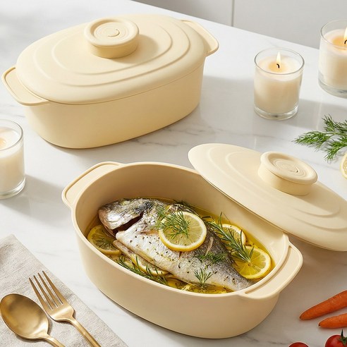 전자레인지 실리콘 촉촉 찜기 만능 스팀 용기 계란찜 라면 주방 멀티쿠커, 1개, 베이지