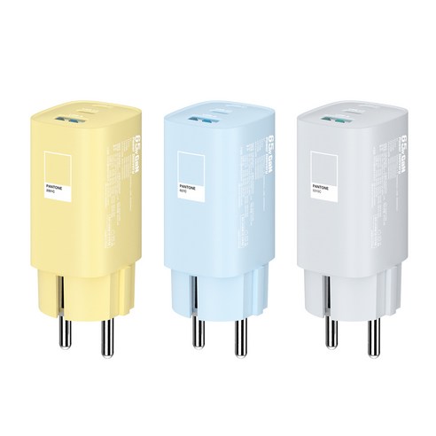 팬톤 접지형 GaN PPS 65W 3포트 디스플레이 초고속 멀티충전기 PD65WGN 이미지 3