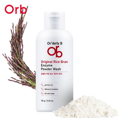 ORB 쌀뜨물 미강 효소 세안제 이미지 4
