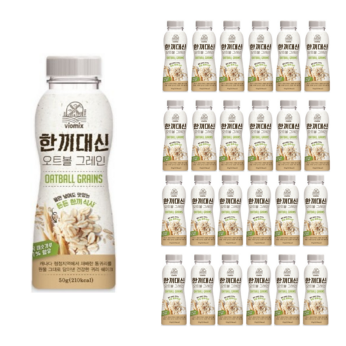 알티스트 한끼대신 오트볼 그레인, 50g, 24개