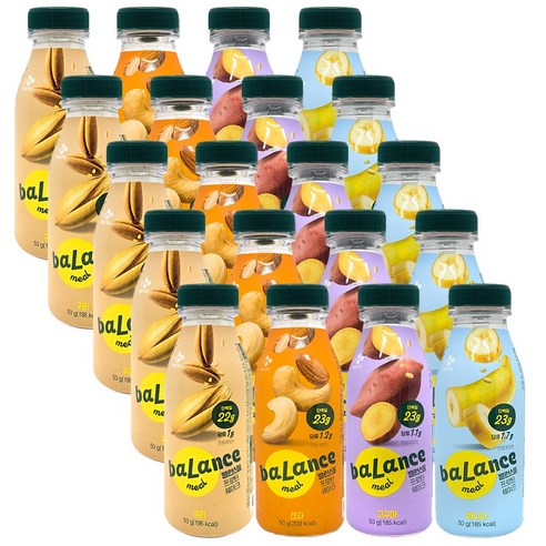 CJ제일제당 밸런스밀 한끼 식사대용 곡물 쉐이크 프리미엄 선식 20보틀(... 맛있게 먹은 솔직 후기 - 상품 이미지 1
