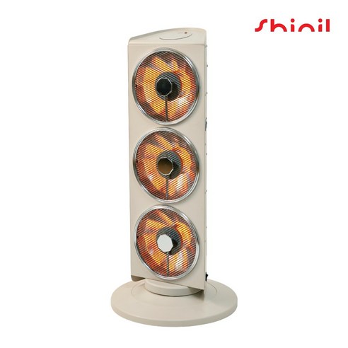 혹한기, 신일 3구 전기히터와 함께 따뜻하고 안전한 겨울을 맞이하세요!