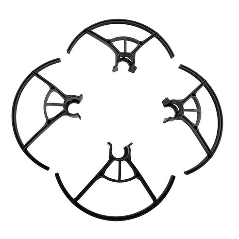 DJI TELLO 드론 전용 프로펠러 가드 보호 커버 충돌 방지 가이드 4개 세트, 1개, (텔로) 가드검정