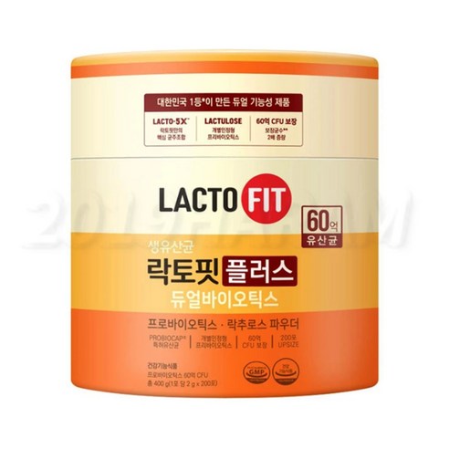 락토핏 플러스 듀얼바이오틱스 200p, 400g, 1개