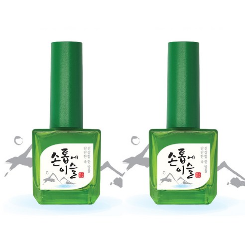 모스티브 손톱에 이슬 네일영양제 손발톱강화제, 12ml, 2개