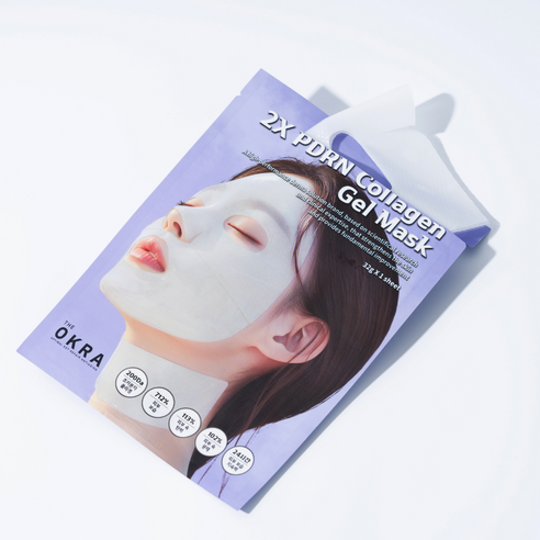 디오크라 투엑스 피디알엔 콜라겐 겔 마스크팩 1매/ 얼굴 / 목 케어 프... 솔직 후기 | 실사용자 리뷰 분석 썸네일