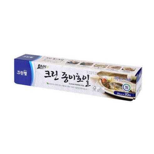 크린랩 크린 종이호일, 20m, 1개입, 1개