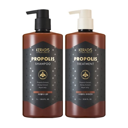 케라시스 프로폴리스 트리트먼트1000ml+ 프로폴리스 샴푸1000ml