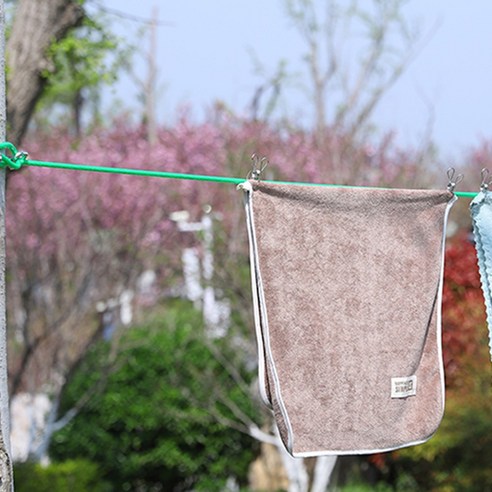 좁은 공간에서도 빨래 걱정 끝 투데이리빙 와이어 빨래줄