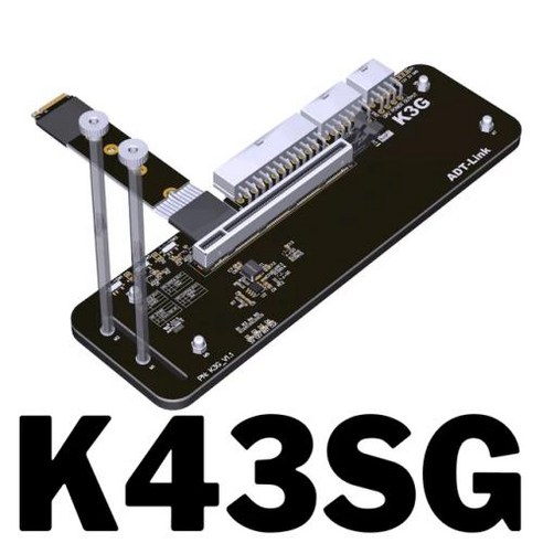 ADTLink M2 NVMe 엣지PCIe x16 커넥터 eGPU 어댑터 R43SG 3040 eGPU NUC ITXSTX노트북 ...