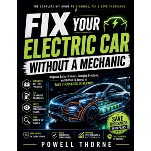 (영문도서)Fix Your Electric Car Without a Mechanic: Diagnose Battery Failures Charging Pr... Paperback, Independently Published, English, 9798195506285