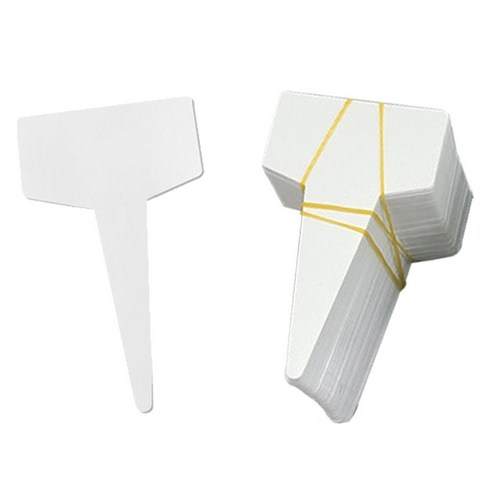 식물이름표 사각 T무지 소 4.2cm 100p