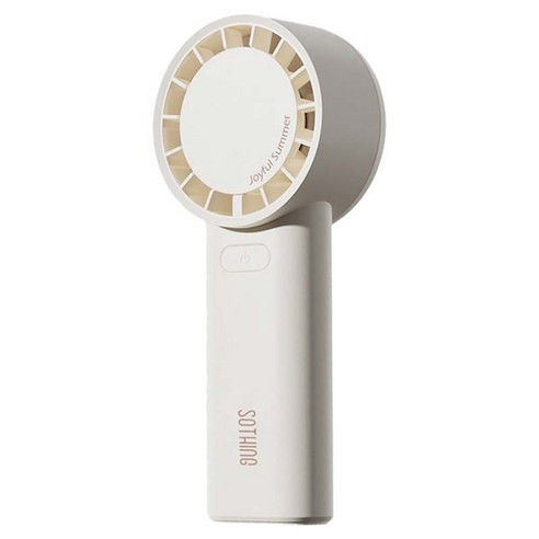 소싱 SE2 휴대용 손선풍기 1200mAh, 문 화이트, DSHJ-S-2519