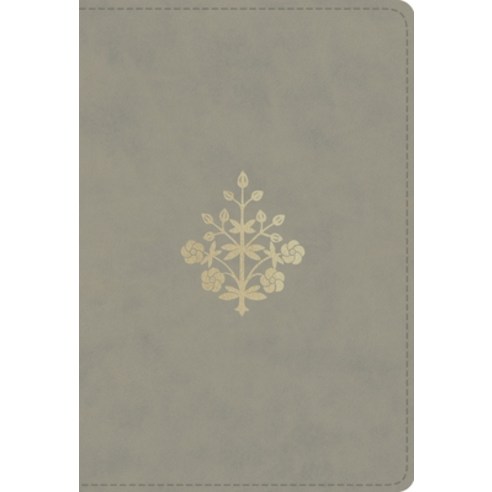 (영문도서)ESV Large Print Compact Bible Red Letter (Trutone Stone Branch Design) Imitation Leather, Crossway, English, 9798874902902