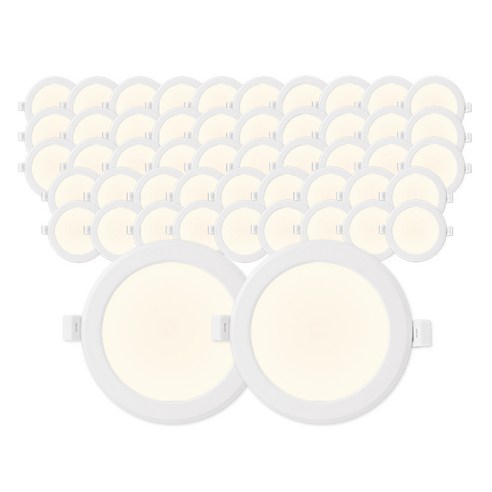 라인라이팅 LED 4인치 다운라이트 10W (벌레유입방지/방습), 50개, 주백색